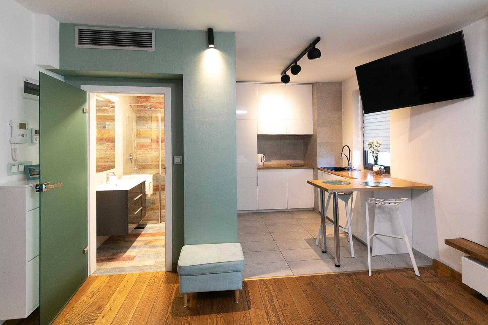 Apartamenty Lucky 13 Cracovia Esterno foto